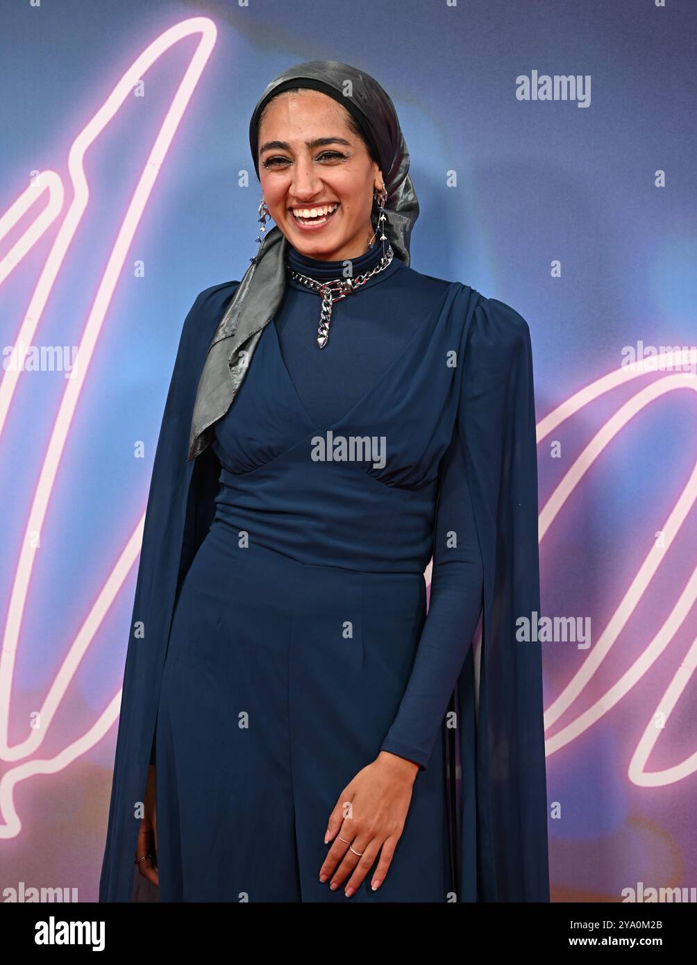 LONDON, GROSSBRITANNIEN. Oktober 2024. Zainab Jiwa besucht das 68. BFI London Film Festival in London. (Foto von 李世惠/siehe Li/Picture Capital) Credit: Siehe Li/Picture Capital/Alamy Live News Stockfoto