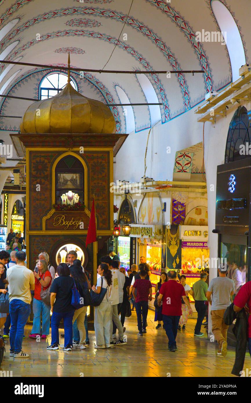 Türkiye, Türkei, Istanbul, Kapali Carsi, Großer Basar, Stockfoto