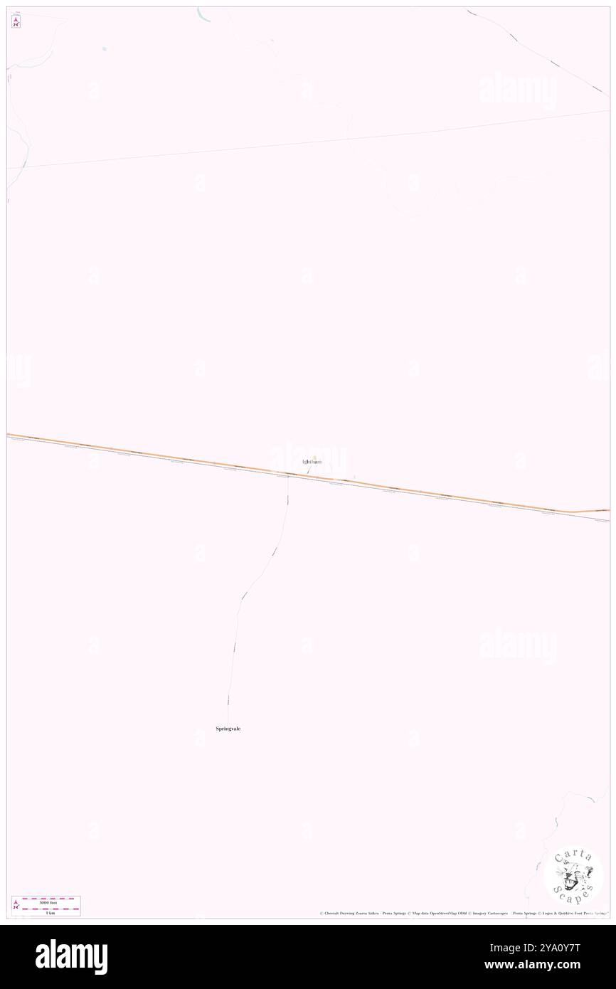 Igtham, Barcaldine, AU, Australien, Queensland, s 23 34' 21'', N 145 54' 53'', Karte, Cartascapes Map, veröffentlicht 2024. Erkunden Sie Cartascapes, eine Karte, die die vielfältigen Landschaften, Kulturen und Ökosysteme der Erde enthüllt. Reisen Sie durch Zeit und Raum und entdecken Sie die Verflechtungen der Vergangenheit, Gegenwart und Zukunft unseres Planeten. Stockfoto