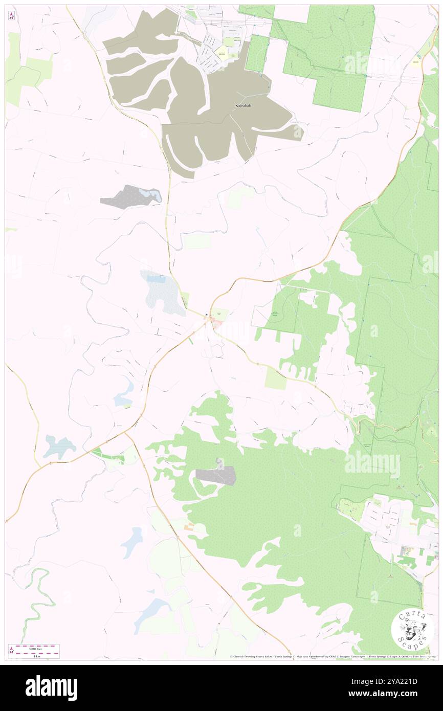 Tamborine, Scenic Rim, AU, Australien, Queensland, s 27 52' 59'', N 153 7' 59'', Karte, Cartascapes Map, veröffentlicht 2024. Erkunden Sie Cartascapes, eine Karte, die die vielfältigen Landschaften, Kulturen und Ökosysteme der Erde enthüllt. Reisen Sie durch Zeit und Raum und entdecken Sie die Verflechtungen der Vergangenheit, Gegenwart und Zukunft unseres Planeten. Stockfoto