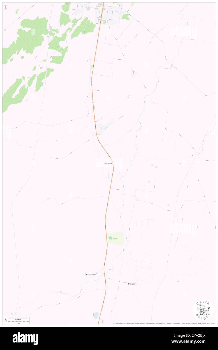 The Elms, Glen Innes Severn, AU, Australien, New South Wales, s 29 48' 37''', N 151 44' 22'', Karte, Cartascapes Map, veröffentlicht 2024. Erkunden Sie Cartascapes, eine Karte, die die vielfältigen Landschaften, Kulturen und Ökosysteme der Erde enthüllt. Reisen Sie durch Zeit und Raum und entdecken Sie die Verflechtungen der Vergangenheit, Gegenwart und Zukunft unseres Planeten. Stockfoto