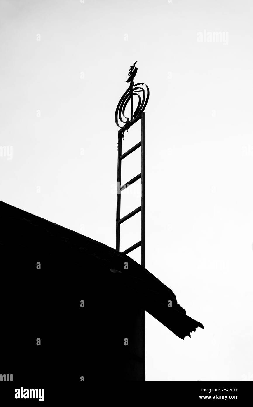 JAMA Masjid oder Jamaat Moschee, in Malappuram ist eine der größten Moscheen in Kerala. Stockfoto