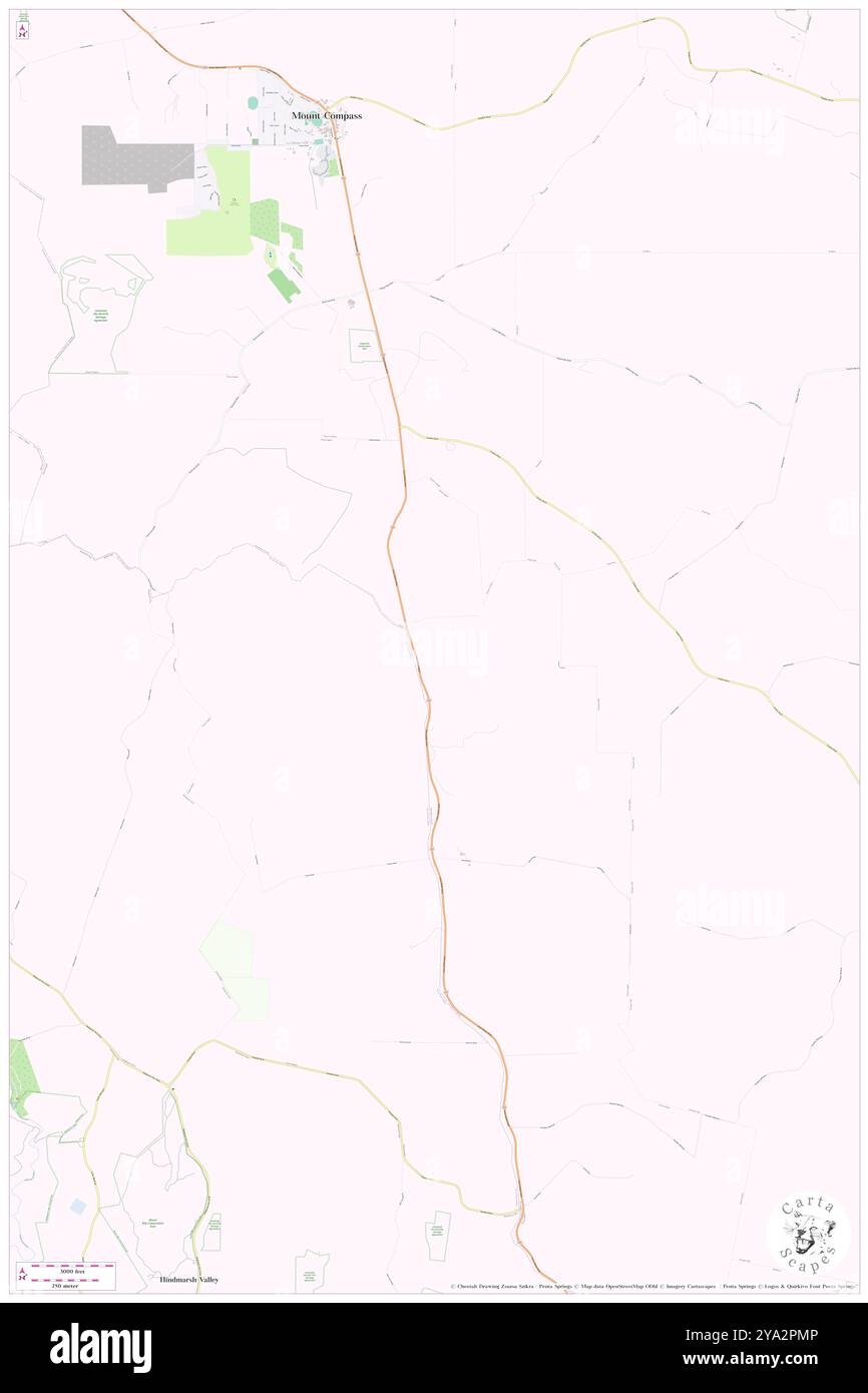 Tyr-an-og, Alexandrina, AU, Australien, Südaustralien, s 35 23' 59'', N 138 37' 59'', Karte, Cartascapes Map, veröffentlicht 2024. Erkunden Sie Cartascapes, eine Karte, die die vielfältigen Landschaften, Kulturen und Ökosysteme der Erde enthüllt. Reisen Sie durch Zeit und Raum und entdecken Sie die Verflechtungen der Vergangenheit, Gegenwart und Zukunft unseres Planeten. Stockfoto