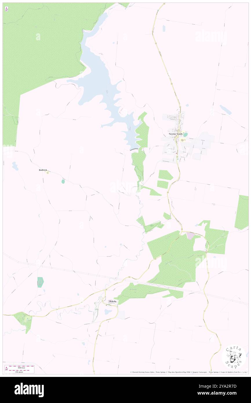 Scalp Creek, AU, Australien, Victoria, s 38 1' 59''', N 145 55' 59'', Karte, Karte, Kartenausgabe 2024. Erkunden Sie Cartascapes, eine Karte, die die vielfältigen Landschaften, Kulturen und Ökosysteme der Erde enthüllt. Reisen Sie durch Zeit und Raum und entdecken Sie die Verflechtungen der Vergangenheit, Gegenwart und Zukunft unseres Planeten. Stockfoto