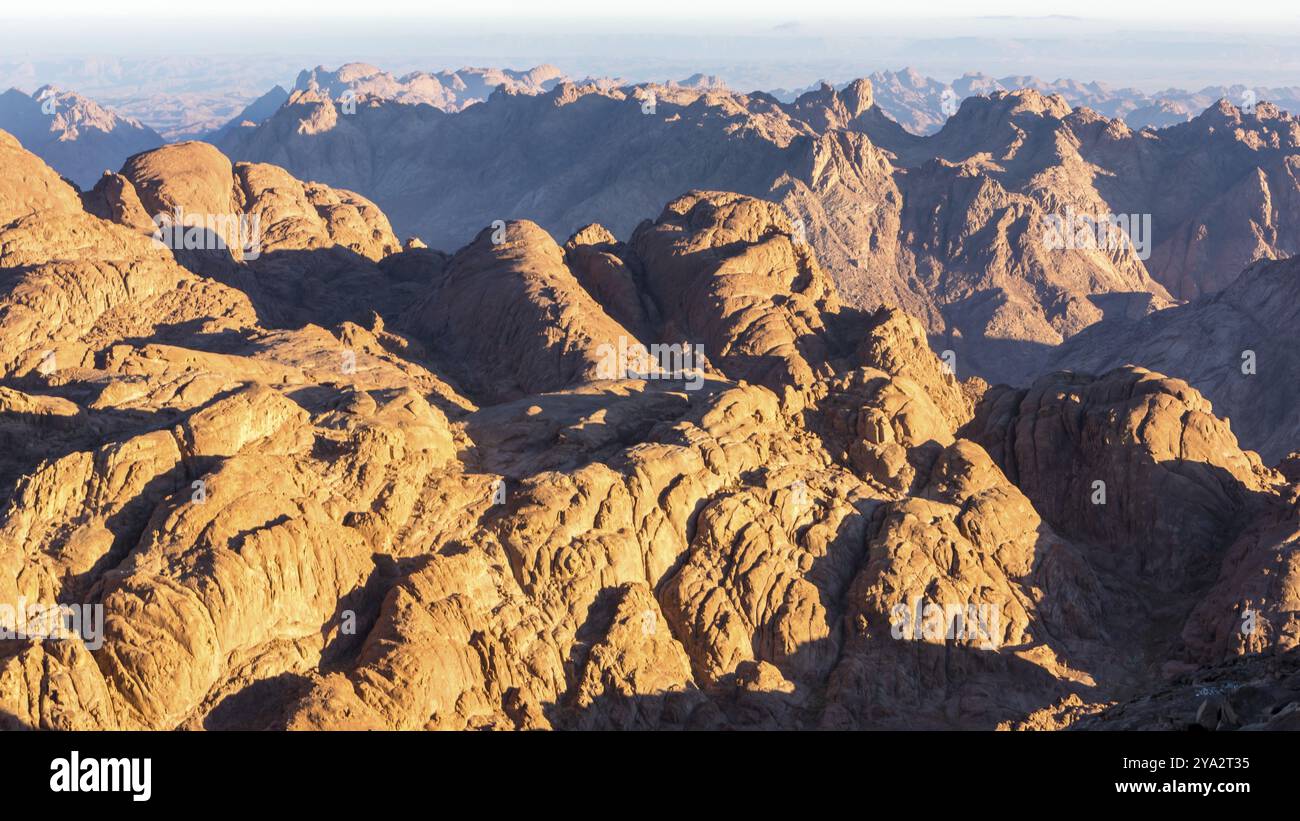 Berg Sinai, Berg Moses in Ägypten. Afrika Stockfoto