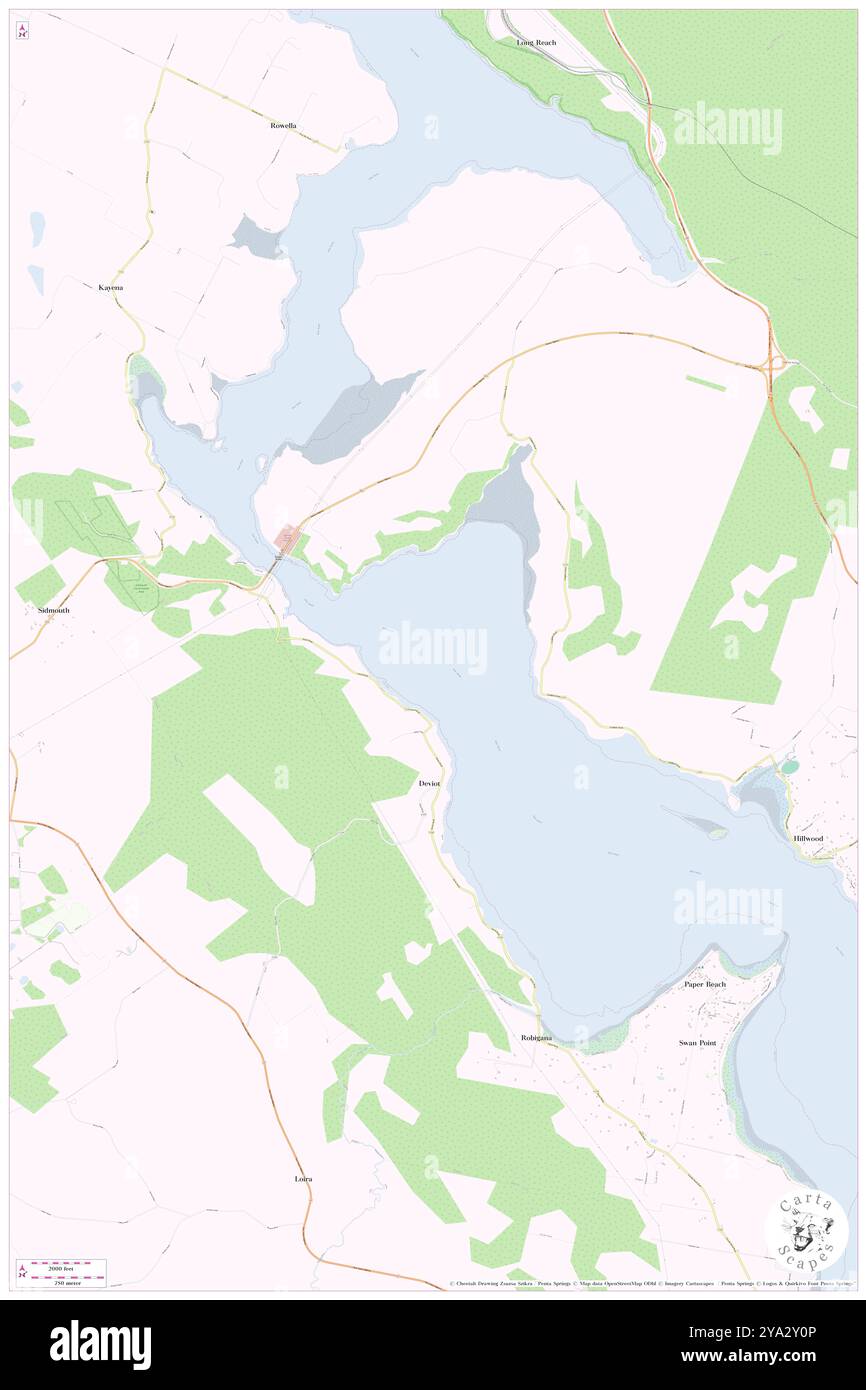 Middle Bank, , AU, Australien, Tasmanien, s 41 13' 30''', N 146 55' 59'', Karte, Cartascapes Map, veröffentlicht 2024. Erkunden Sie Cartascapes, eine Karte, die die vielfältigen Landschaften, Kulturen und Ökosysteme der Erde enthüllt. Reisen Sie durch Zeit und Raum und entdecken Sie die Verflechtungen der Vergangenheit, Gegenwart und Zukunft unseres Planeten. Stockfoto