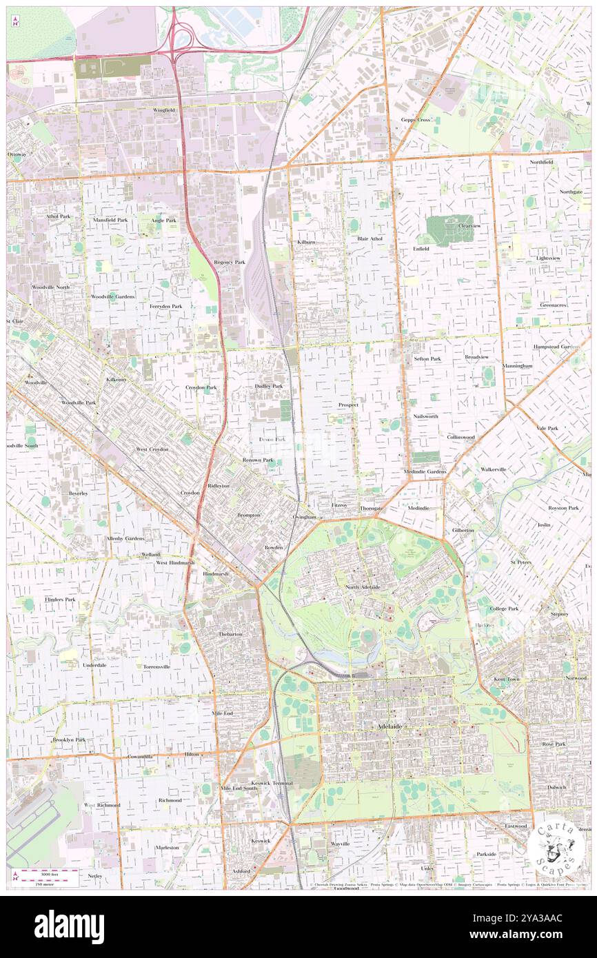 Charles Cane Reserve, AU, Australien, Südaustralien, s 34 53' 19'', N 138 35' 3'', MAP, Cartascapes Map, veröffentlicht 2024. Erkunden Sie Cartascapes, eine Karte, die die vielfältigen Landschaften, Kulturen und Ökosysteme der Erde enthüllt. Reisen Sie durch Zeit und Raum und entdecken Sie die Verflechtungen der Vergangenheit, Gegenwart und Zukunft unseres Planeten. Stockfoto