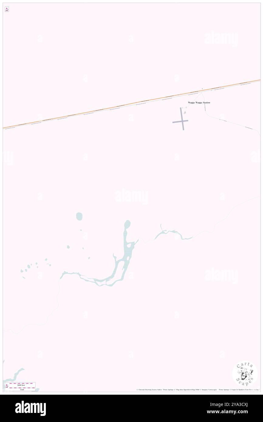 Yalgore Well, Yalgoo, AU, Australien, Western Australia, s 28 22' 5''', N 116 54' 44'', Karte, Cartascapes Map, veröffentlicht 2024. Erkunden Sie Cartascapes, eine Karte, die die vielfältigen Landschaften, Kulturen und Ökosysteme der Erde enthüllt. Reisen Sie durch Zeit und Raum und entdecken Sie die Verflechtungen der Vergangenheit, Gegenwart und Zukunft unseres Planeten. Stockfoto