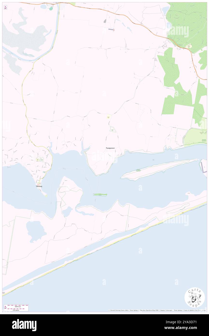 Nungurner, East Gippsland, AU, Australien, Victoria, s 37 52' 54''', N 147 53' 9'', Karte, Cartascapes Map, veröffentlicht 2024. Erkunden Sie Cartascapes, eine Karte, die die vielfältigen Landschaften, Kulturen und Ökosysteme der Erde enthüllt. Reisen Sie durch Zeit und Raum und entdecken Sie die Verflechtungen der Vergangenheit, Gegenwart und Zukunft unseres Planeten. Stockfoto