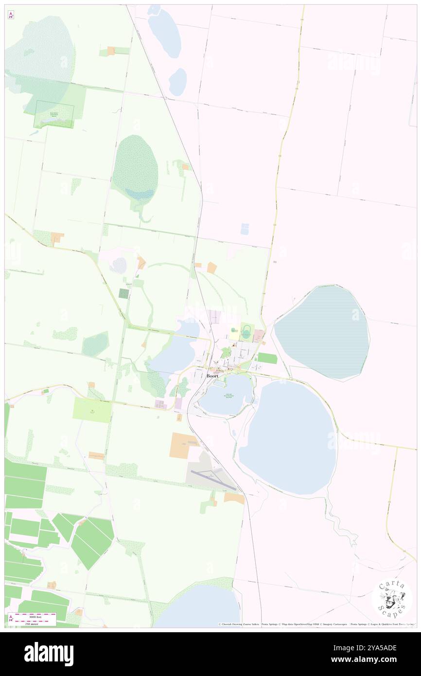 Boort, Loddon, AU, Australien, Victoria, s 36 6' 21'', N 143 43' 18'', Karte, Cartascapes Map, veröffentlicht 2024. Erkunden Sie Cartascapes, eine Karte, die die vielfältigen Landschaften, Kulturen und Ökosysteme der Erde enthüllt. Reisen Sie durch Zeit und Raum und entdecken Sie die Verflechtungen der Vergangenheit, Gegenwart und Zukunft unseres Planeten. Stockfoto