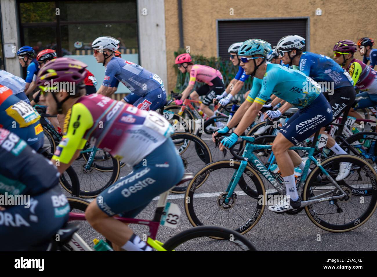 Lombardei, Italien. Oktober 2024. IL Lombardia (Tour durch die Lombardei), Italien Credit: Davide/Alamy Live News Stockfoto