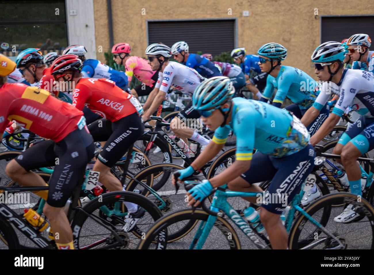 Lombardei, Italien. Oktober 2024. IL Lombardia (Tour durch die Lombardei), Italien Credit: Davide/Alamy Live News Stockfoto