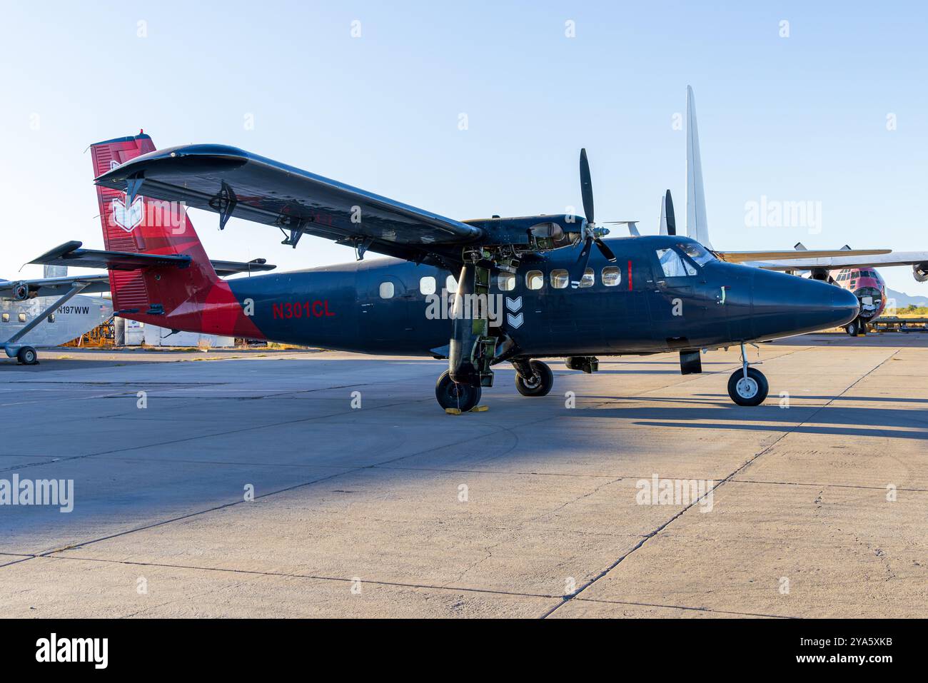 N301CL - de Havilland Canada DHC-6-200 Twin Otter am Coolidge Municipal Airport Arizona Stockfoto