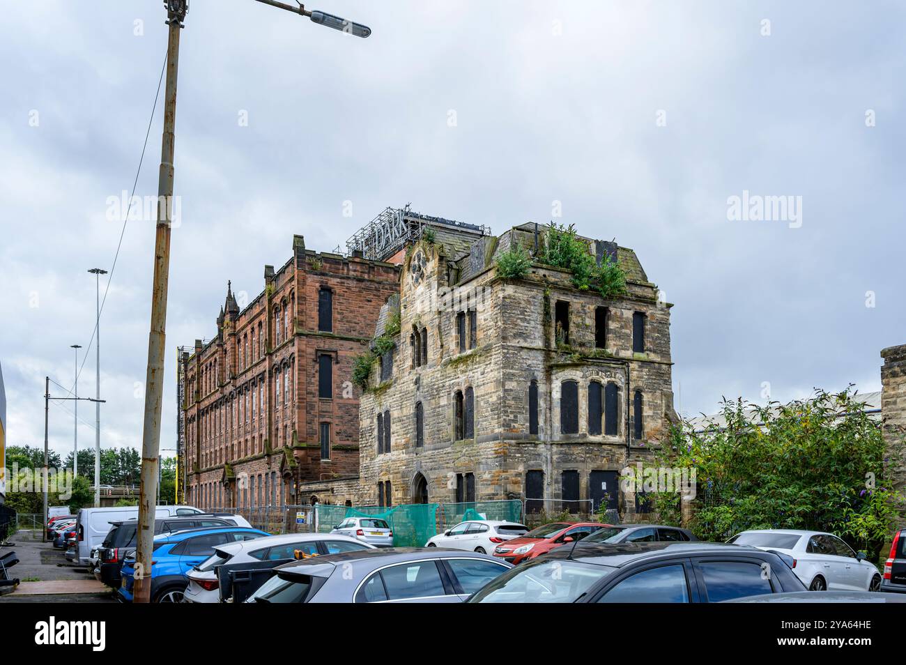 Das Presbytery-Gebäude von St. Margaret, 118 Stanley Street, Kinning Park, Glasgow, Schottland, Großbritannien, Europa Stockfoto