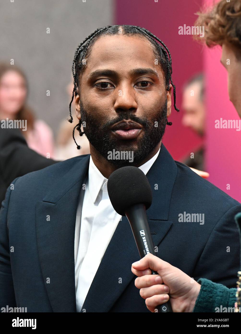 LONDON, GROSSBRITANNIEN. Oktober 2024. John David Washington nimmt an der Sonderpräsentation „The Piano Lesson“ Teil – 68. BFI London Film Festival in London, Großbritannien. (Foto von 李世惠/siehe Li/Picture Capital) Credit: Siehe Li/Picture Capital/Alamy Live News Stockfoto