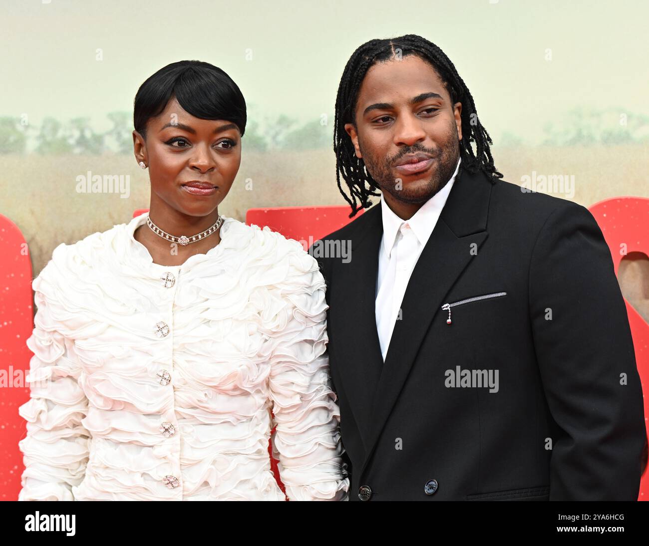 LONDON, GROSSBRITANNIEN. Oktober 2024. Danielle Deadwyler, Malcolm Washington, nimmt an der Sonderpräsentation „The Piano Lesson“ Teil – 68. BFI London Film Festival in London, Großbritannien. (Foto von 李世惠/siehe Li/Picture Capital) Credit: Siehe Li/Picture Capital/Alamy Live News Stockfoto