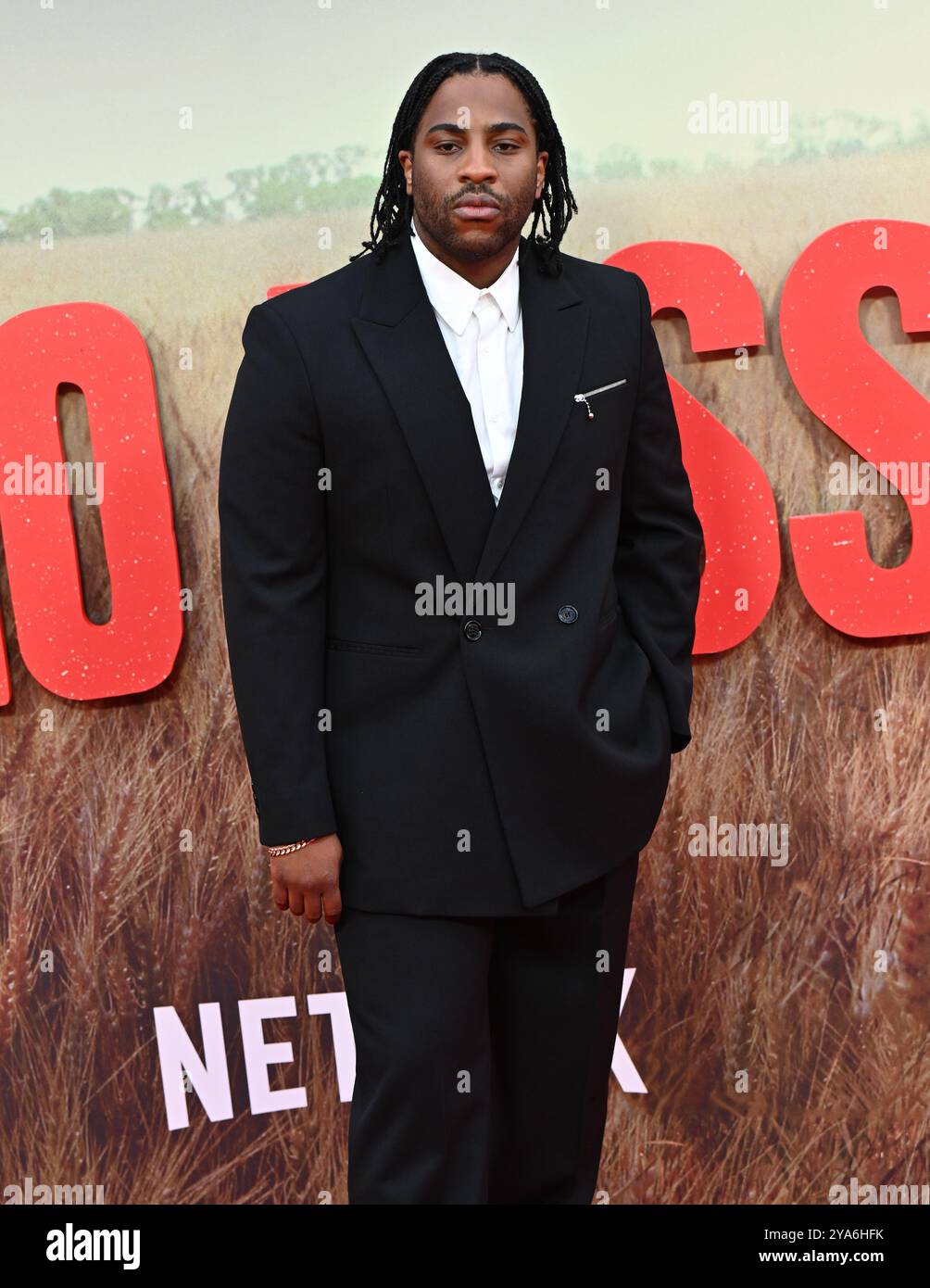 LONDON, GROSSBRITANNIEN. Oktober 2024. Malcolm Washington nimmt an der Sonderpräsentation „The Piano Lesson“ Teil – 68. BFI London Film Festival in London, Großbritannien. (Foto von 李世惠/siehe Li/Picture Capital) Credit: Siehe Li/Picture Capital/Alamy Live News Stockfoto