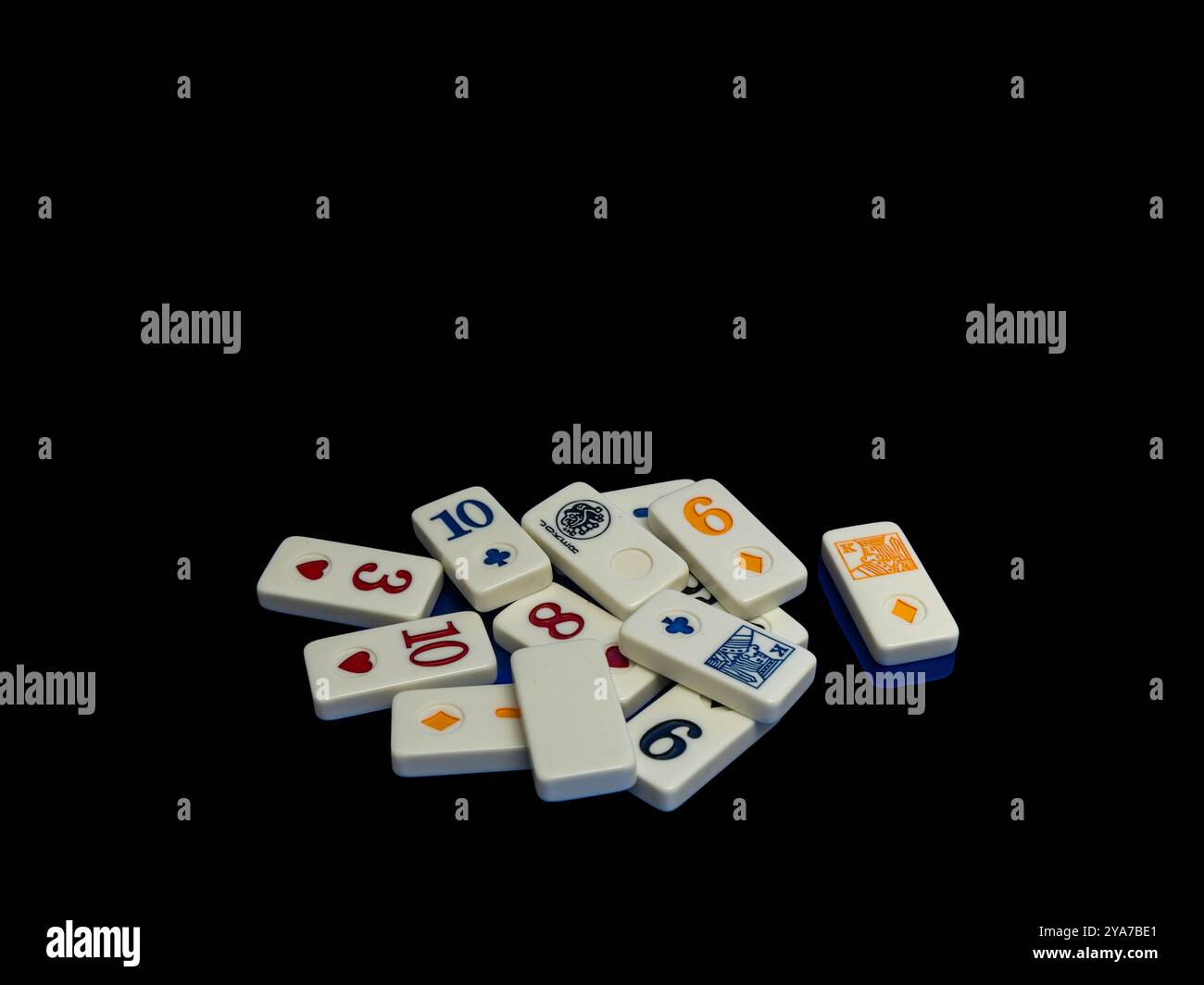 Klassischer Rummy Puremco, Spaß und Spiele Stockfoto