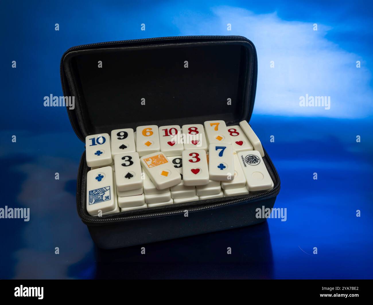 Klassischer Rummy Puremco, Spaß und Spiele Stockfoto