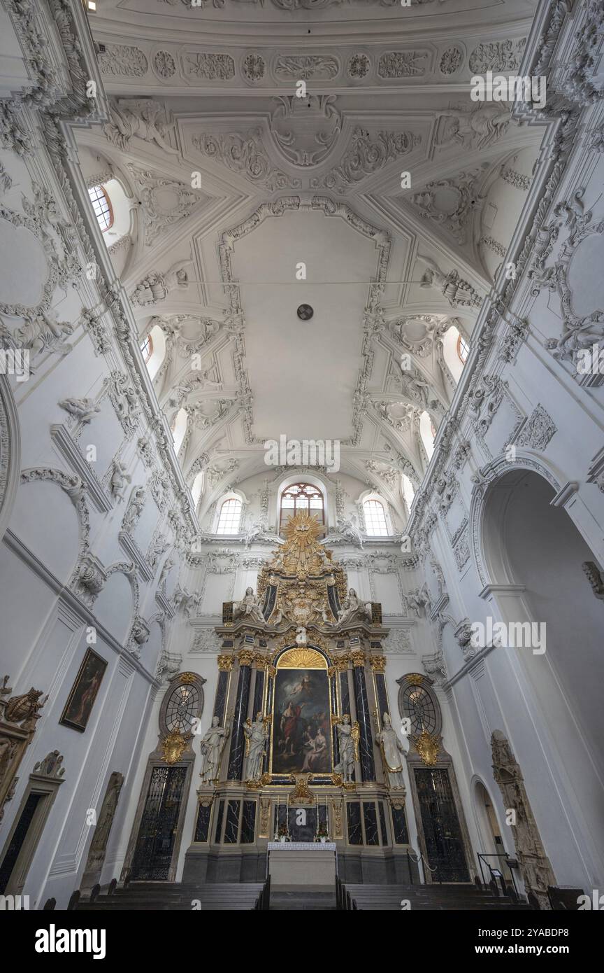 Chor im Kilianskathedrale, Detail, Würzburg, Niederfranken, Bayern, Deutschland, Europa Stockfoto