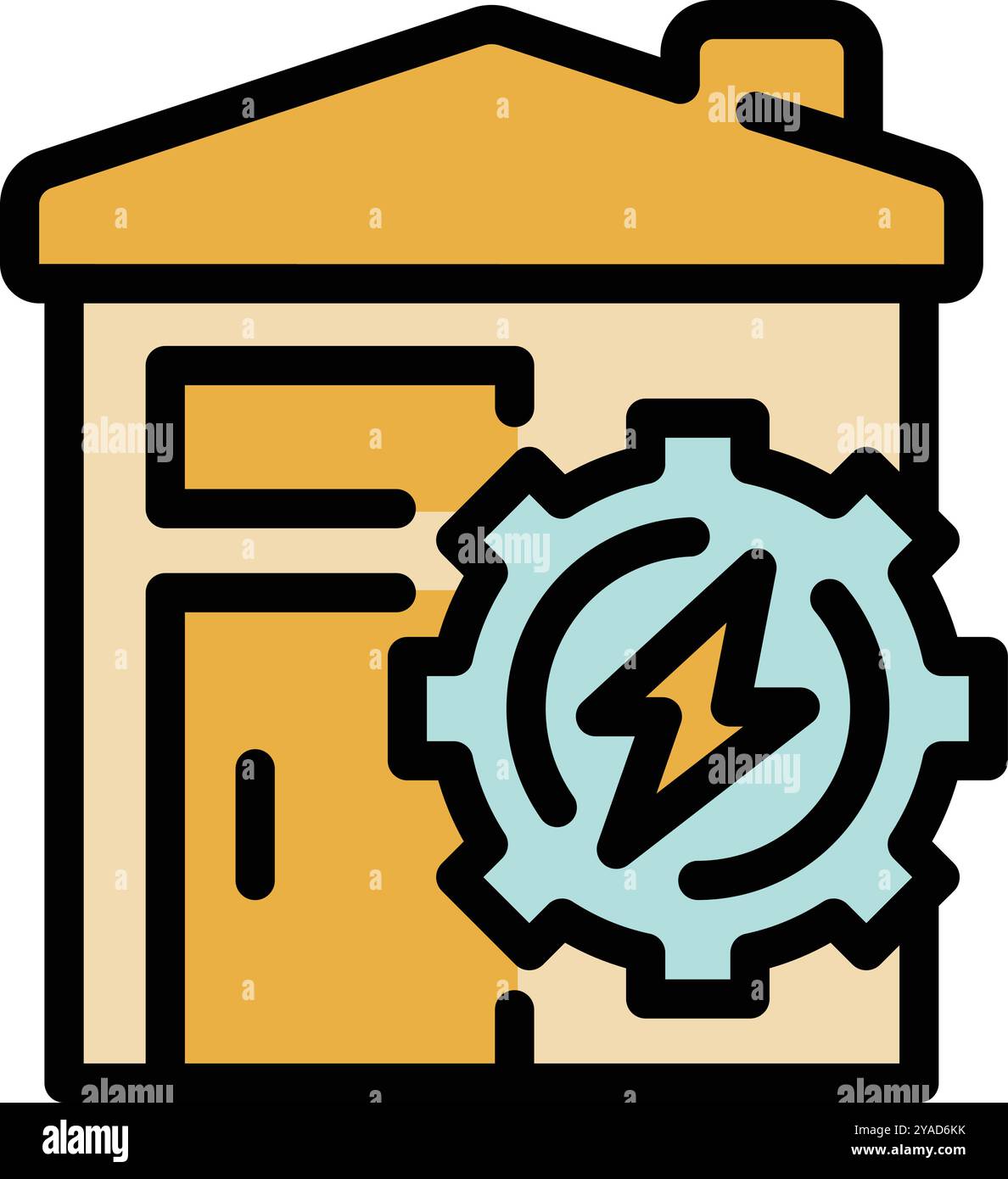 Optimierung des Energieverbrauchs zu Hause, Senkung der Stromrechnungen und Förderung eines umweltfreundlichen Lebens durch effizientes Energiemanagement Stock Vektor