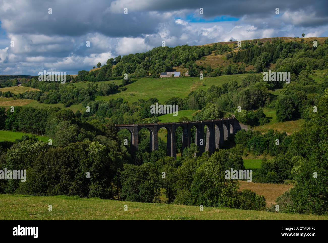 Saint-Saturnin Viaduct, Cantal, Auvergne, Frankreich Stockfoto