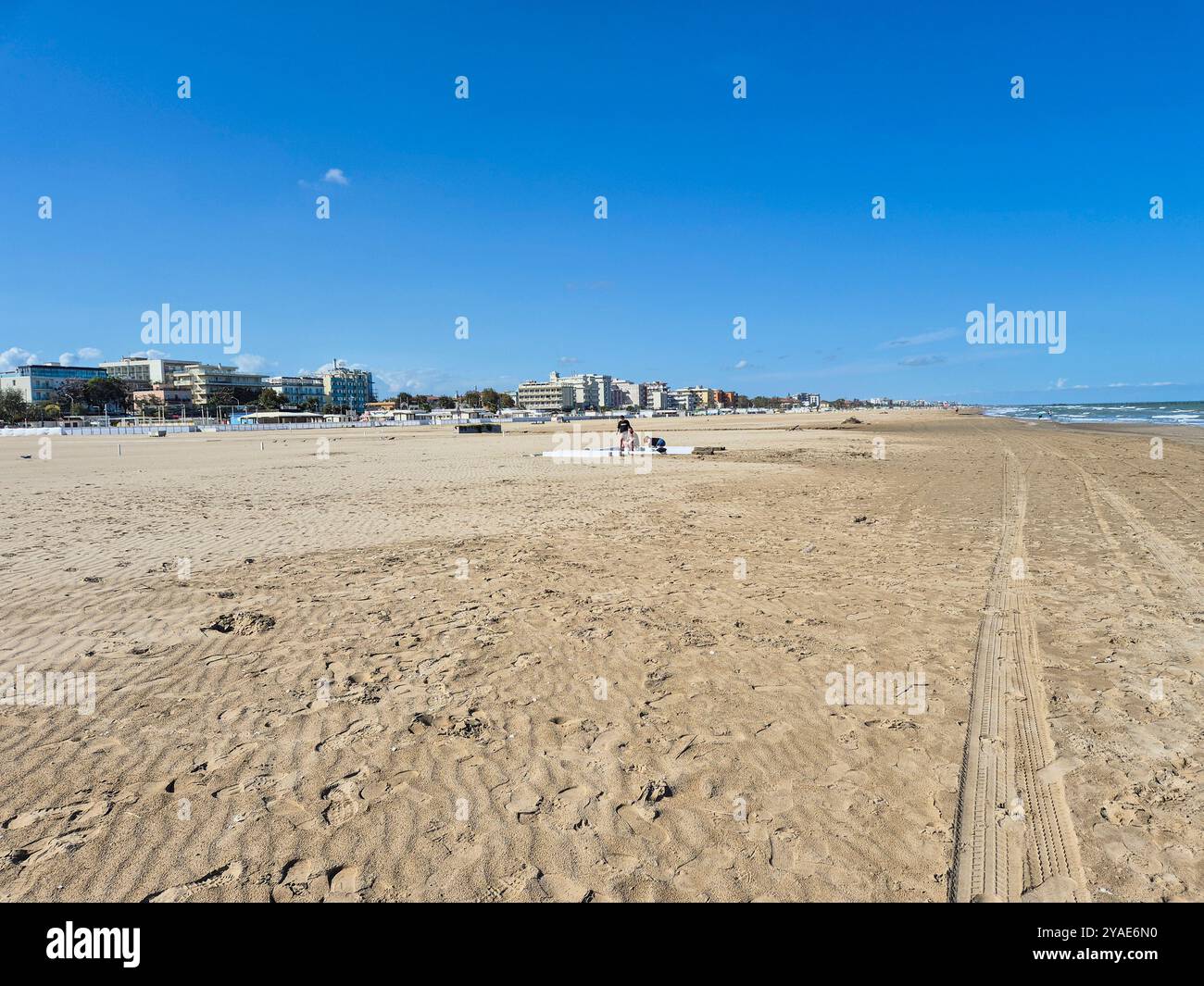 Italien, Miramare di Rimini, Landschaft Stockfoto