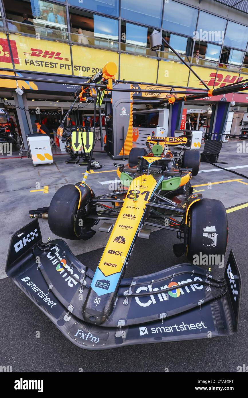 MELBOURNE, AUSTRALIEN, MÄRZ 31: McLaren Formel-1-Team beim Grand Prix von Australien 2023 am 31. März 2023 Stockfoto