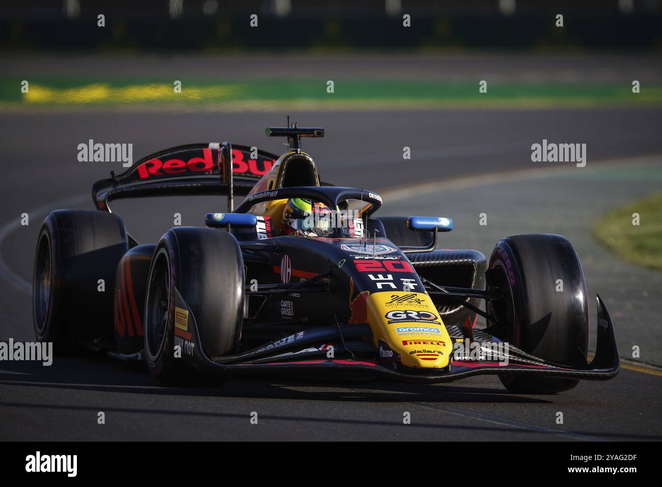 MELBOURNE, AUSTRALIEN, 22. MÄRZ: Isack Hadjar aus Frankreich und Campos Racing während des Qualifyings beim Formel 2 Grand Prix von Australien 2024 im Albert Park Stockfoto