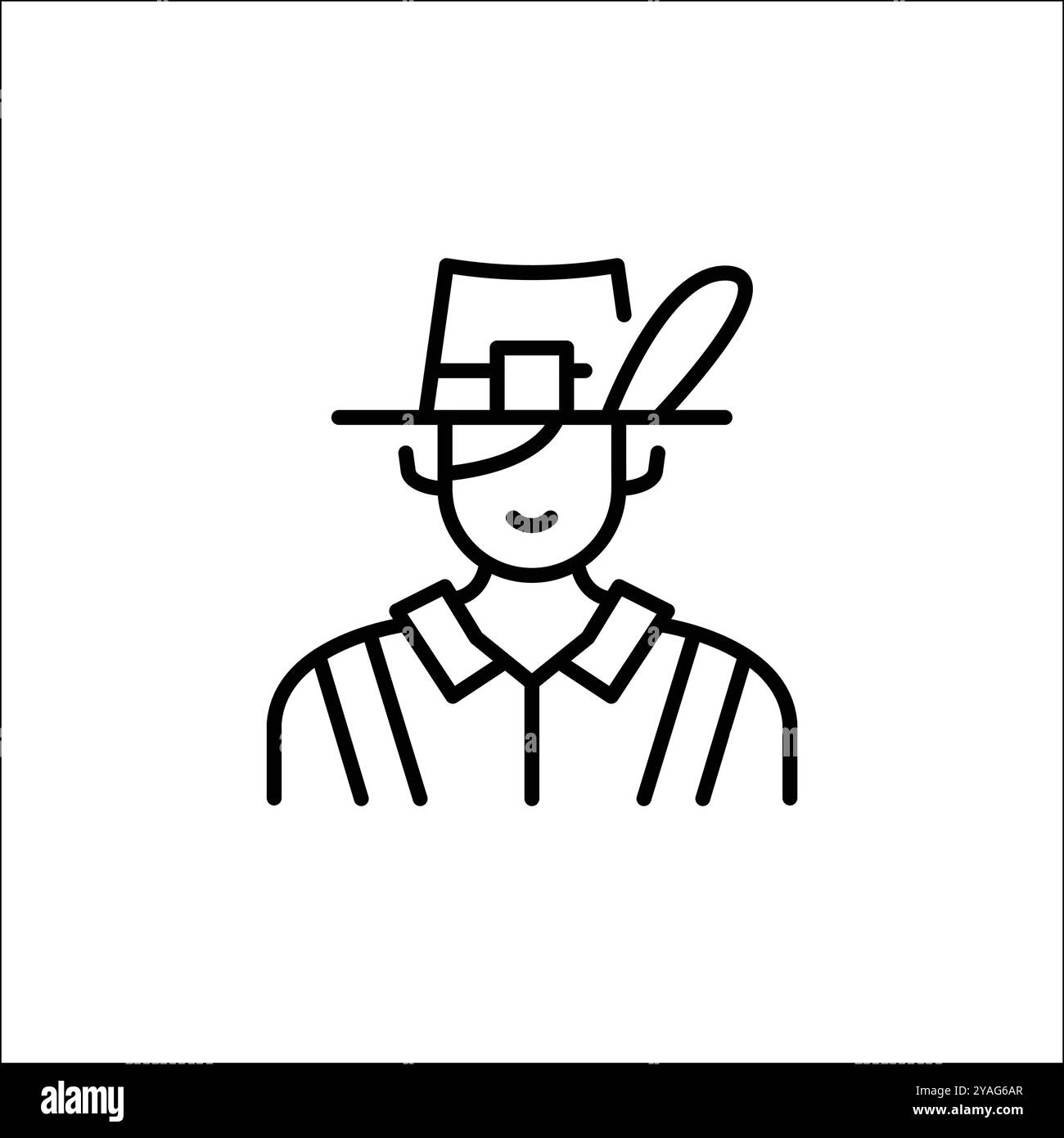 Bayerische Legende Stock Vektor