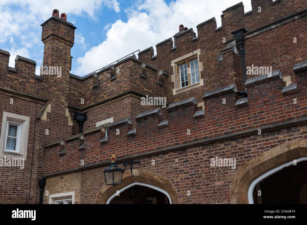 London, England: Der Saint James Palace Friary Court Stockfoto