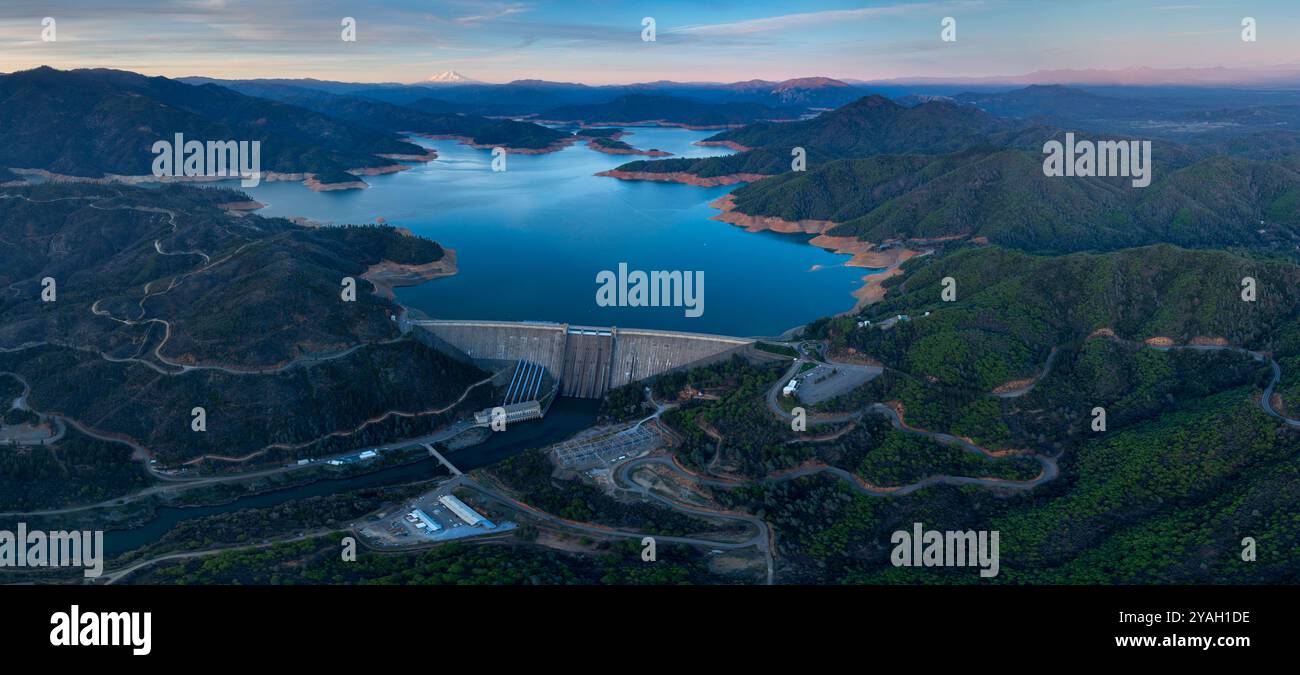 Shasta Dam, Kalifornien Stockfoto