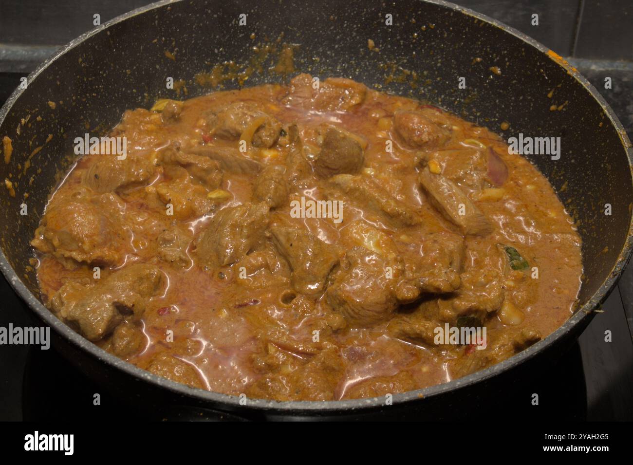 Lammcurry Stockfoto