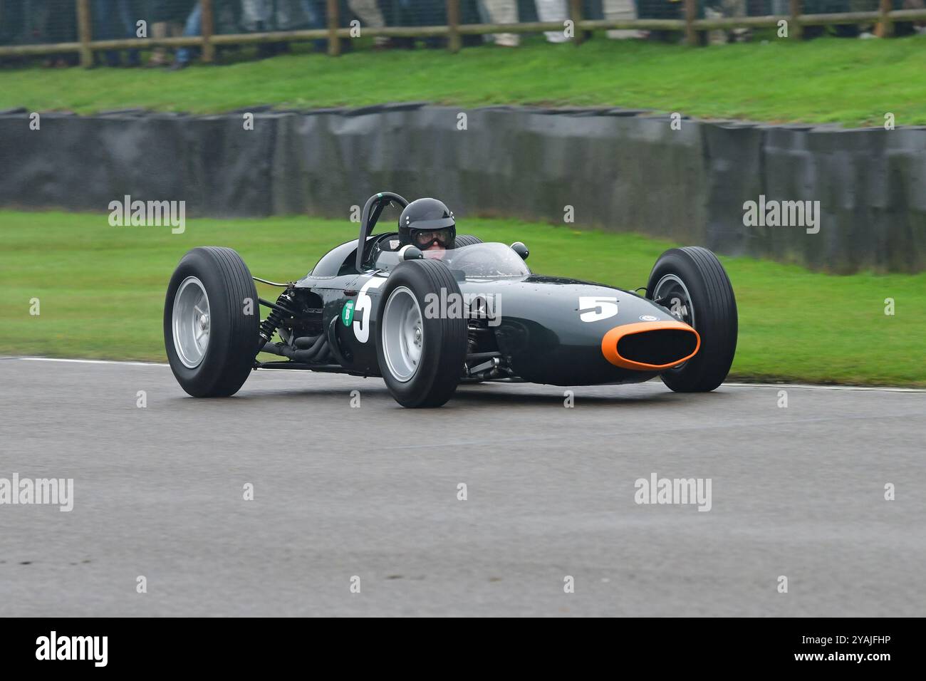 Charles McCabe, BRM P578, Glover Trophy, ein 25-minütiges Rennen für Grand Prix-Autos mit 1½-Liter-Motor, das auf Strecken in Großbritannien und Europa startete Stockfoto