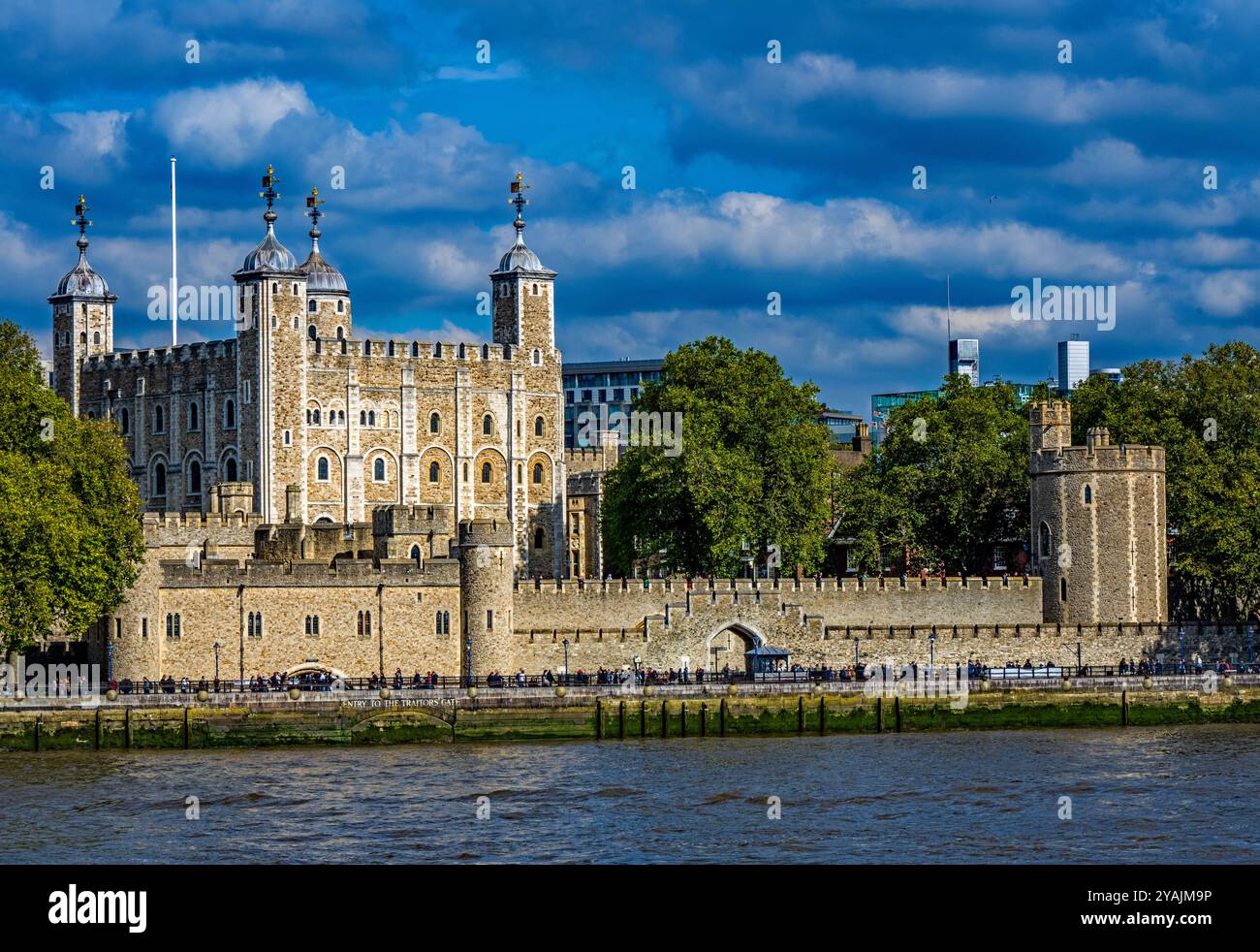 Der Tower of London. UK Stockfoto