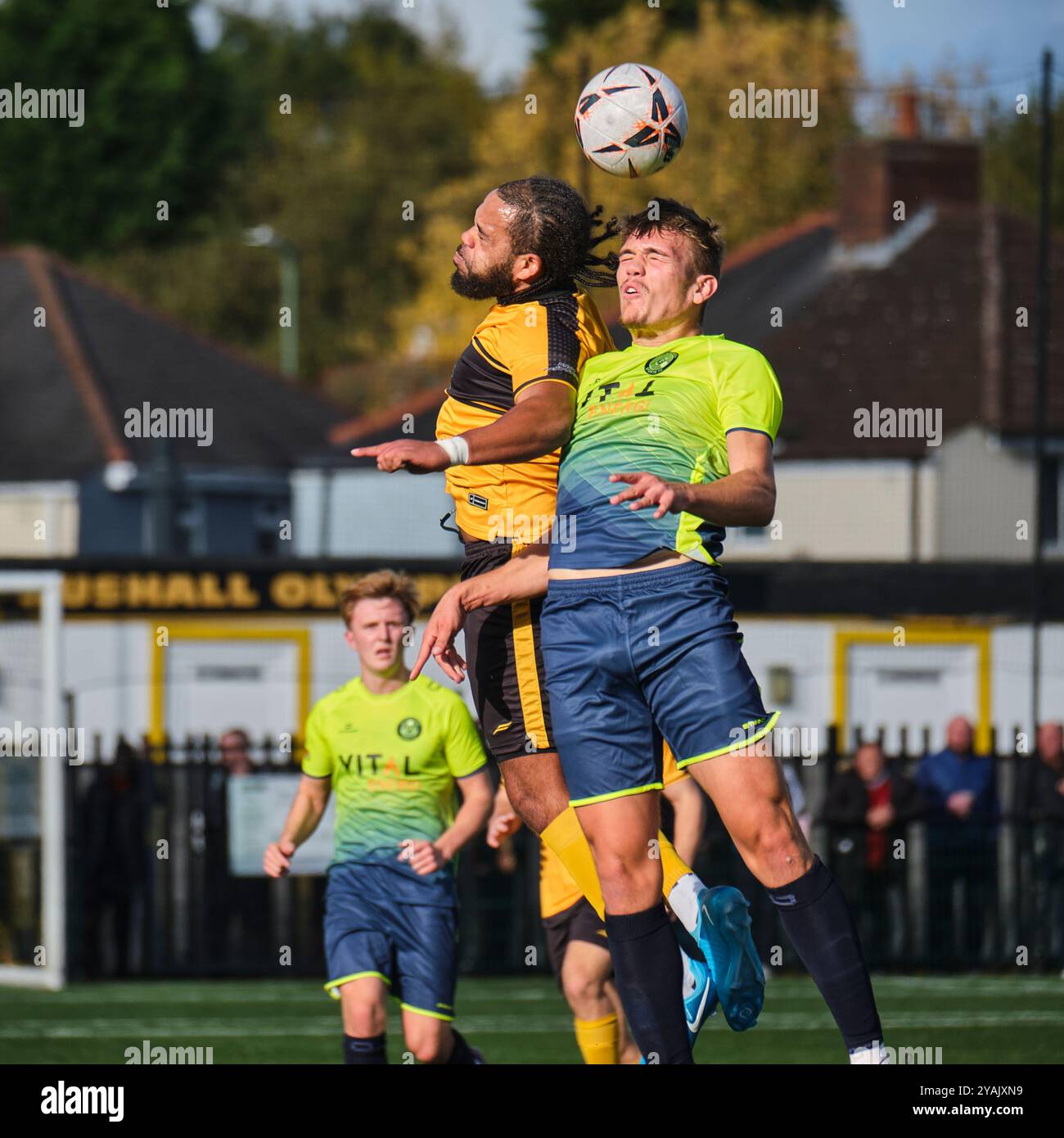 Rushall Olympic gegen Peterborough Sports (Qualifikation für den FA Cup in der vierten Runde) Stockfoto