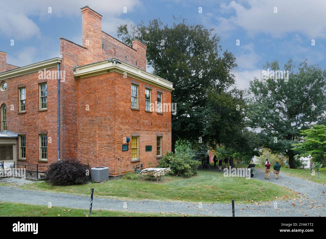 Ten Broeck Mansion, National Historic Site, erbaut 1797, Albany, New York State, USA. Stockfoto