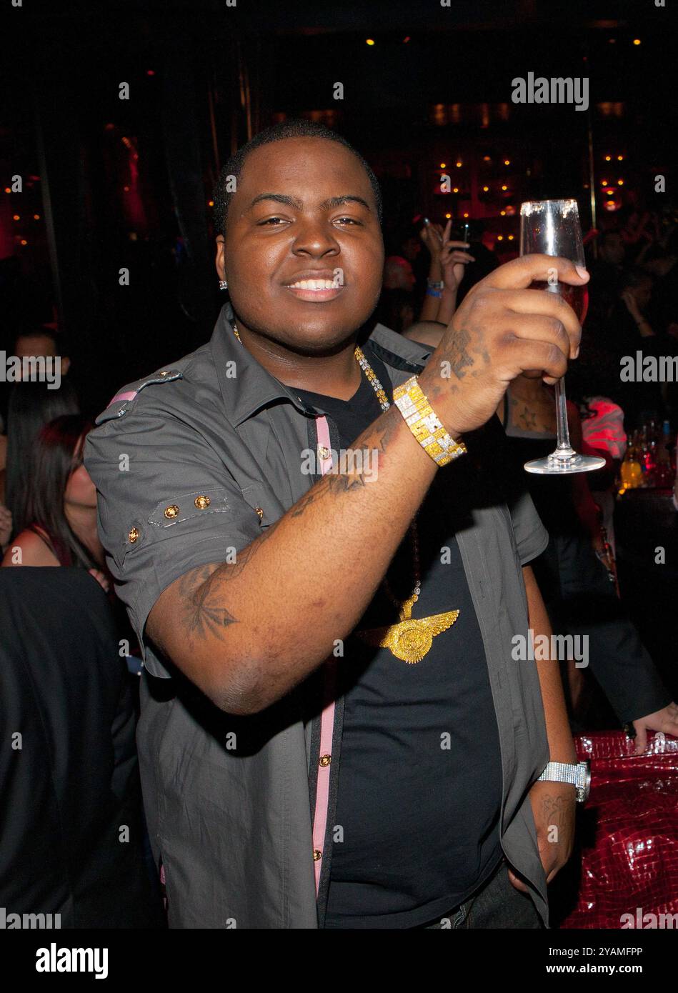 Sean Kingston feiert seinen 21. Geburtstag im TRYST Nightclub im Wynn Las Vegas in Las Vegas, NV am 11. Februar 2011. Quelle: Erik Kabik Fotografie/MediaPunch ***HAUSABDECKUNG*** Stockfoto