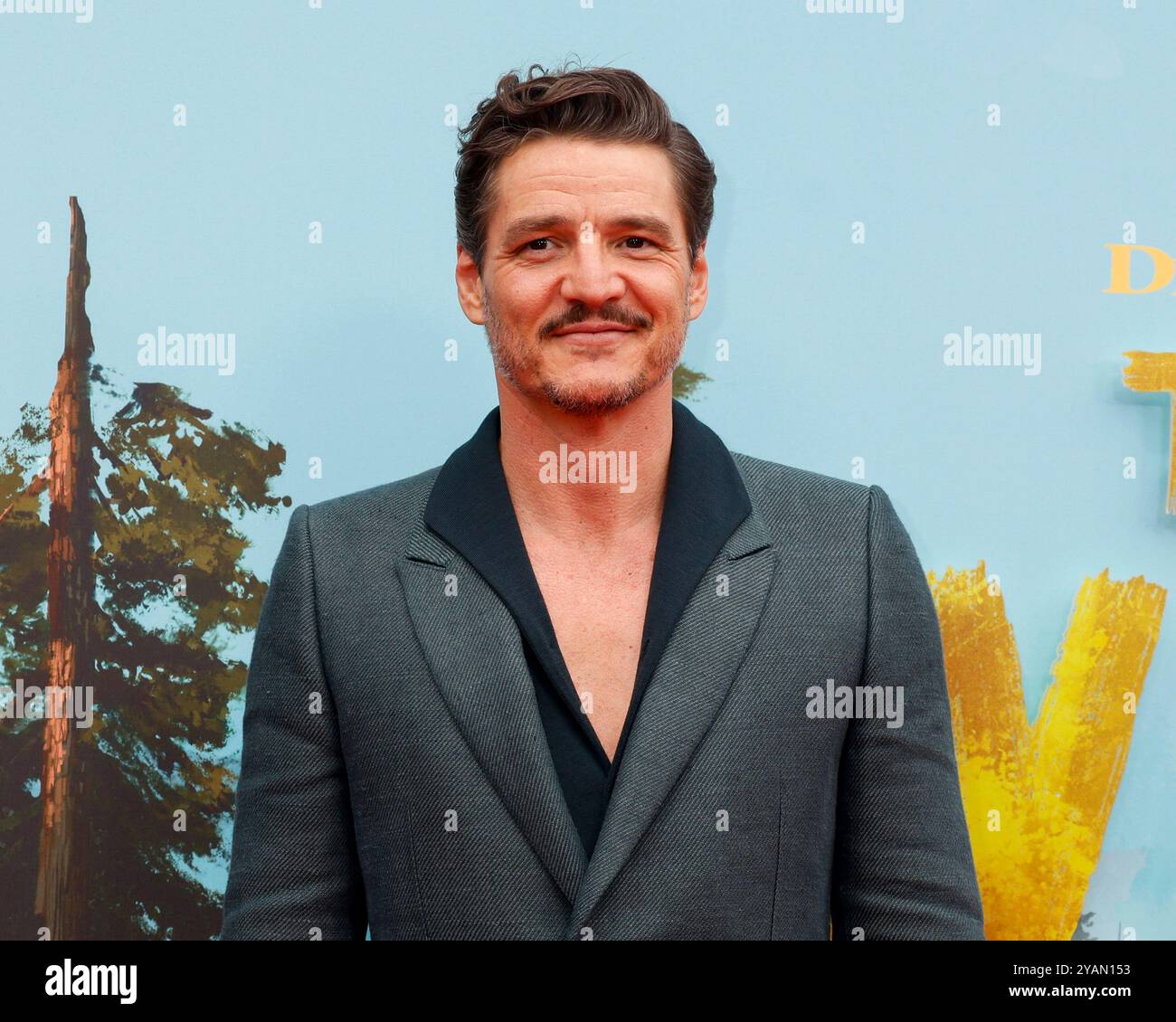 London, Großbritannien. Oktober 2024. Pedro Pascal besucht das BFI London Film Festival 2024: The Wild Robot Special Presentation in Waterloo, London. (Foto: Cat Morley/SOPA Images/SIPA USA) Credit: SIPA USA/Alamy Live News Stockfoto