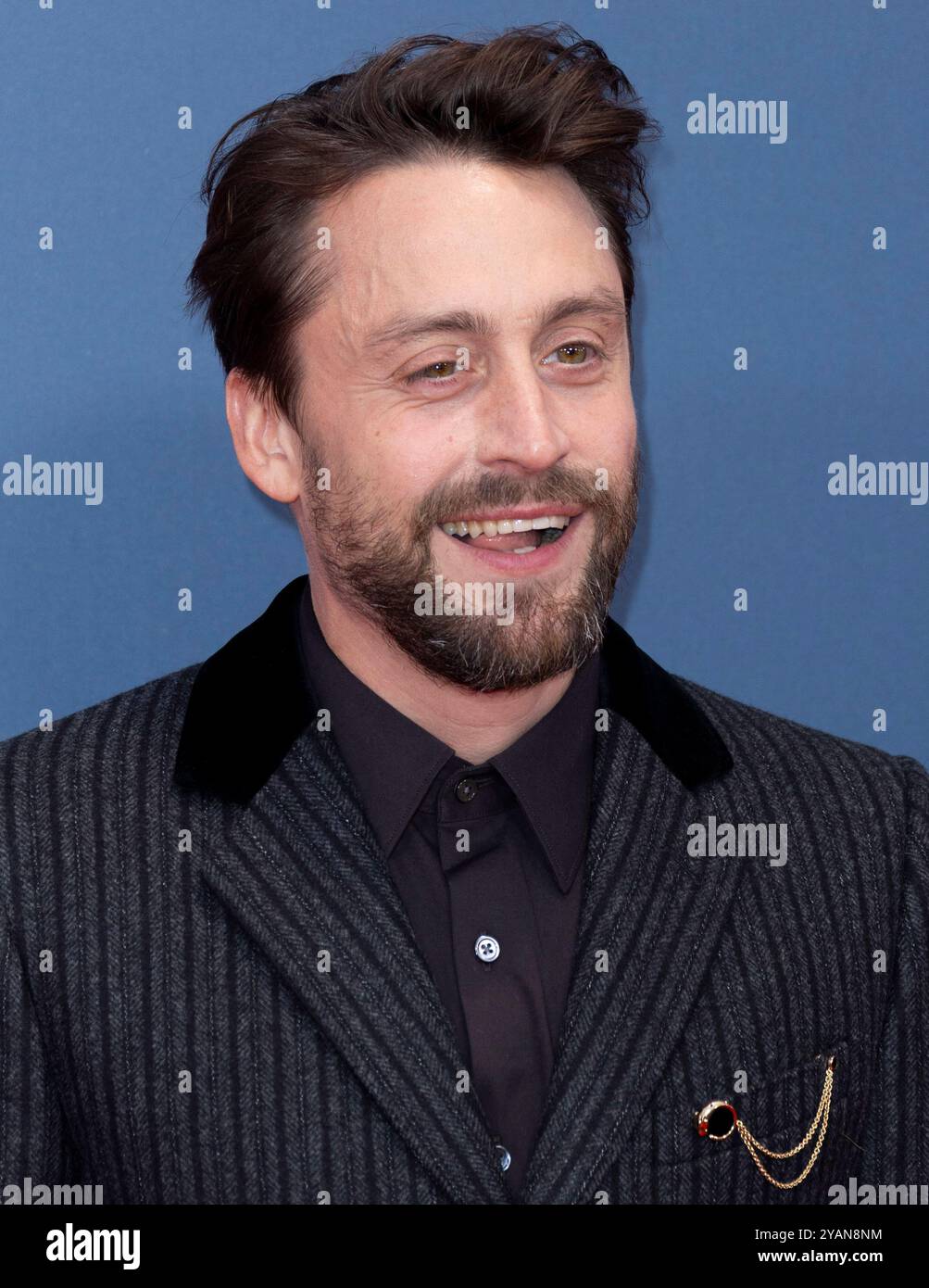 13. Oktober 2024, London, England, Großbritannien - Kieran Culkin nimmt an der Premiere von A Real Pain beim BFI London Film Festival 2024 in der Royal Festival Hall Teil Stockfoto