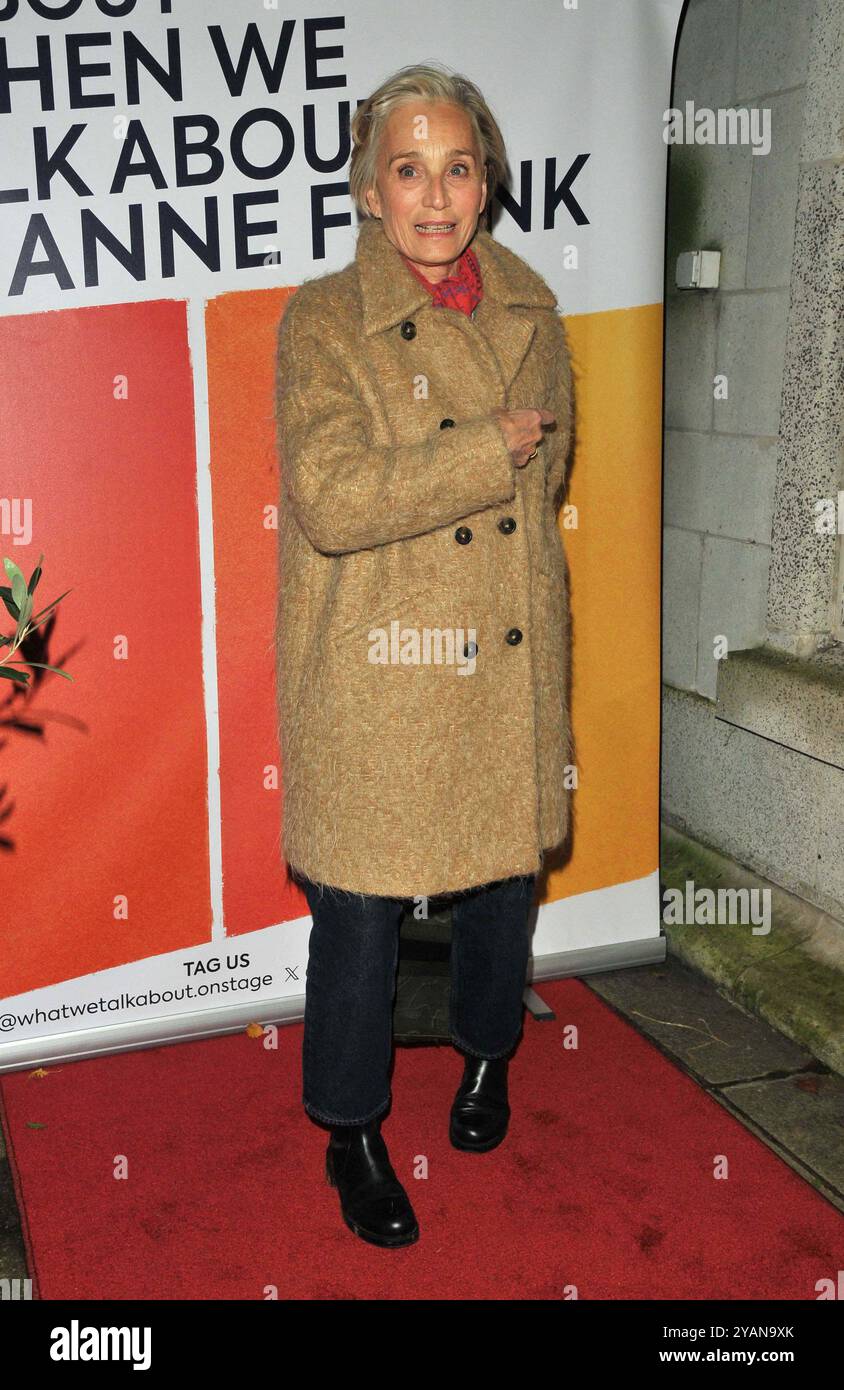 London, Großbritannien. Oktober 2024. Dame Kristin Scott Thomas bei der Comedy Press Night, Marylebone Theatre, Park Road, am Montag, den 14. Oktober 2024 in London, England, Großbritannien. CAP/CAN © CAN/Capital Pictures Credit: Capital Pictures/Alamy Live News Stockfoto