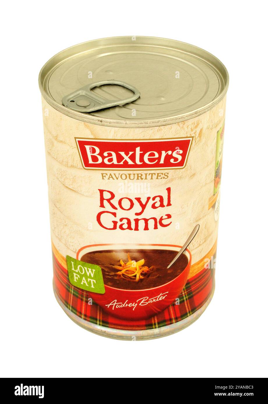 Baxters Schottische Wildsuppe in einer 400 g Dose Stockfoto