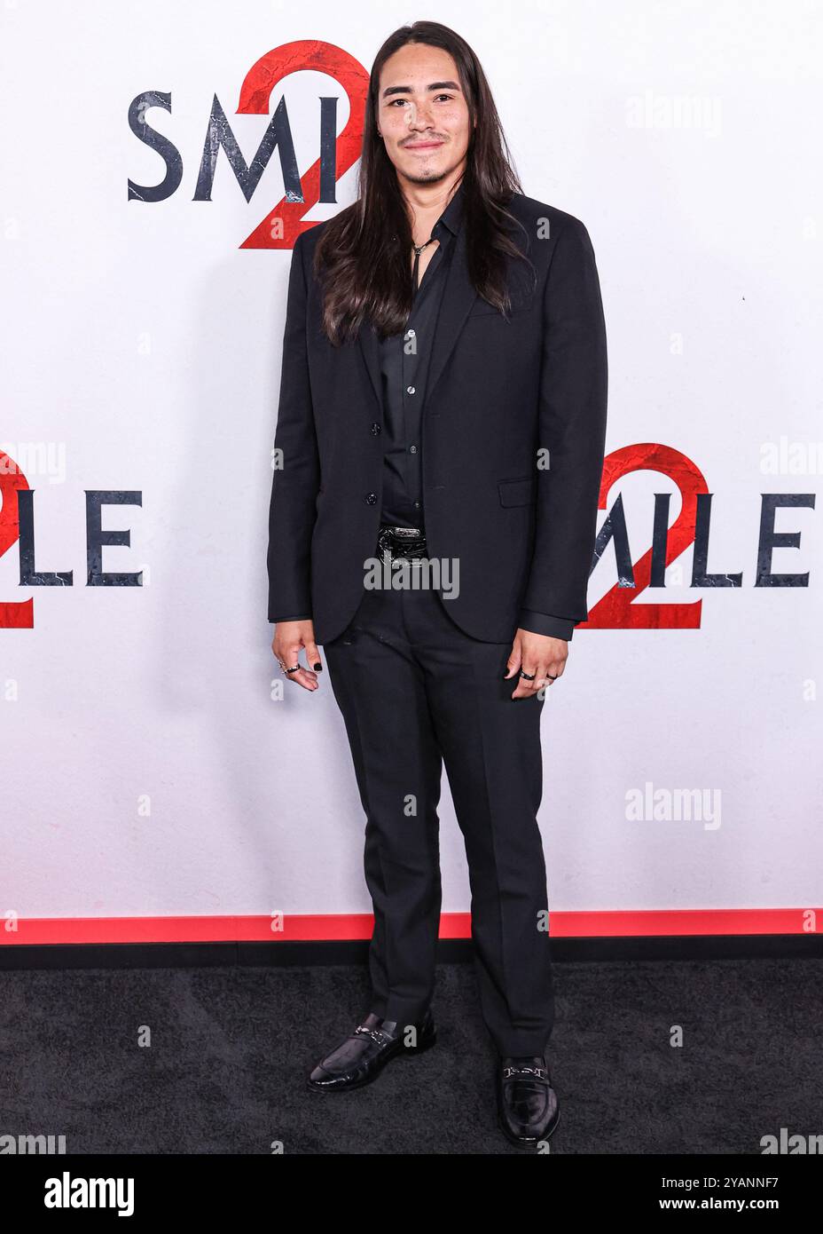 HOLLYWOOD, LOS ANGELES, KALIFORNIEN, USA - 14. OKTOBER: Ivan Carlo kommt zur Global Premiere von Paramount Pictures 'Smile 2', die am 14. Oktober 2024 in Hollywood, Los Angeles, Kalifornien, USA, in den Paramount Pictures Studios stattfindet. (Foto: Xavier Collin/Image Press Agency) Stockfoto