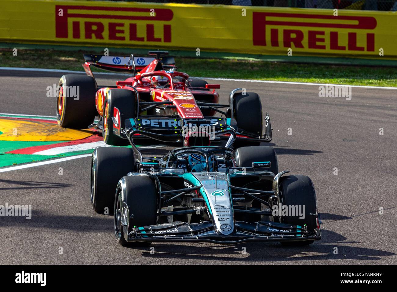 FORMEL 1 2024 - F1 Runde Imola - SAISON 2024 Stockfoto