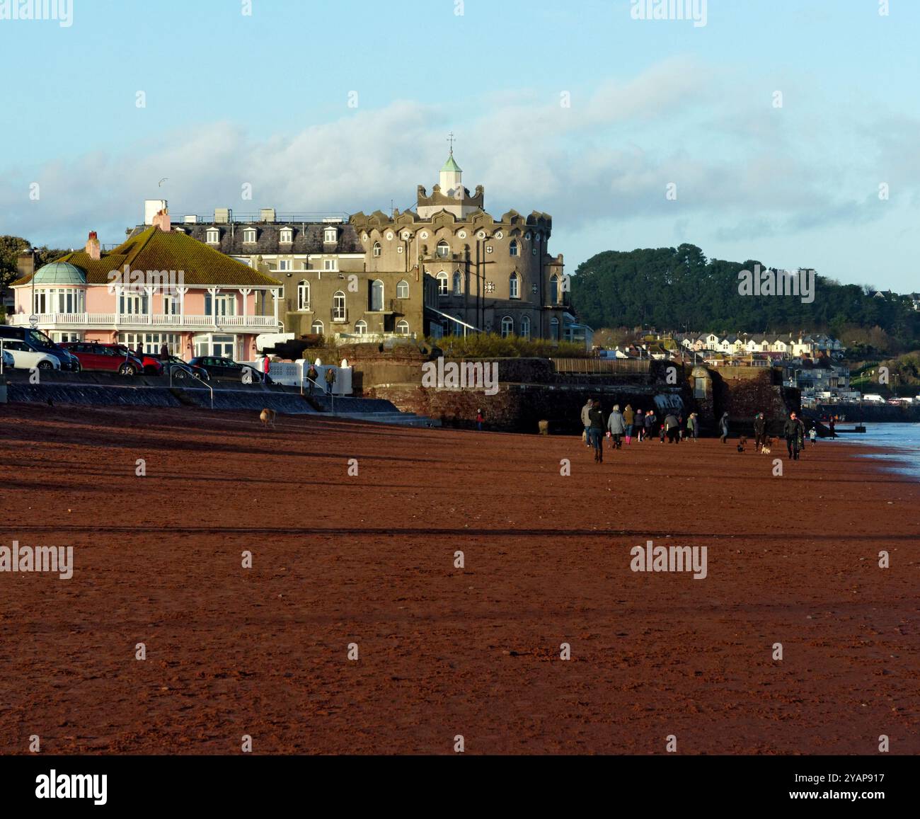 Paington Sands, Paignton, South Devon, England. Stockfoto