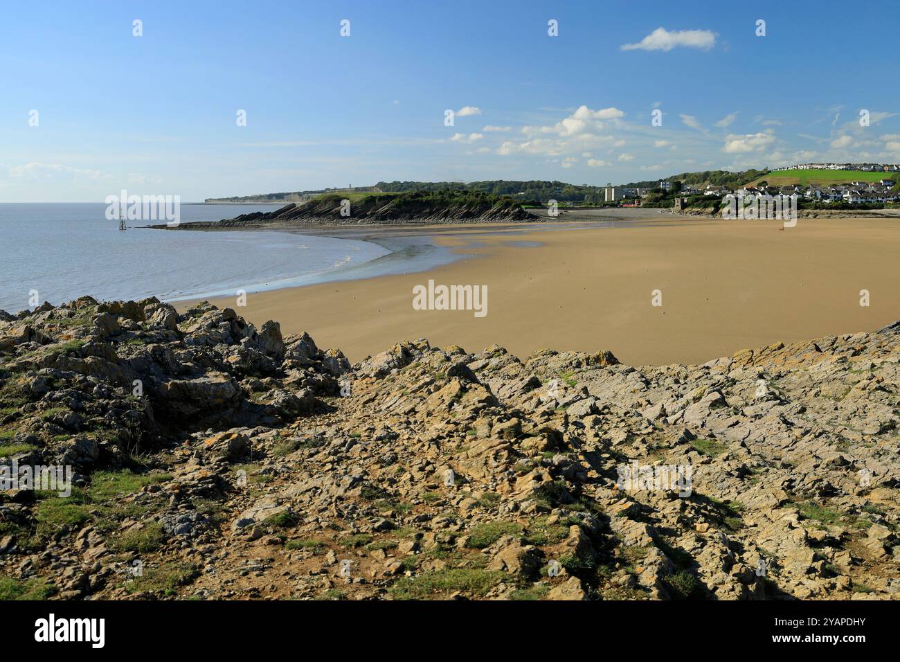 Beobachten Sie House Bay, Barry Island, Vale of Glamorgan, Südwales. Stockfoto