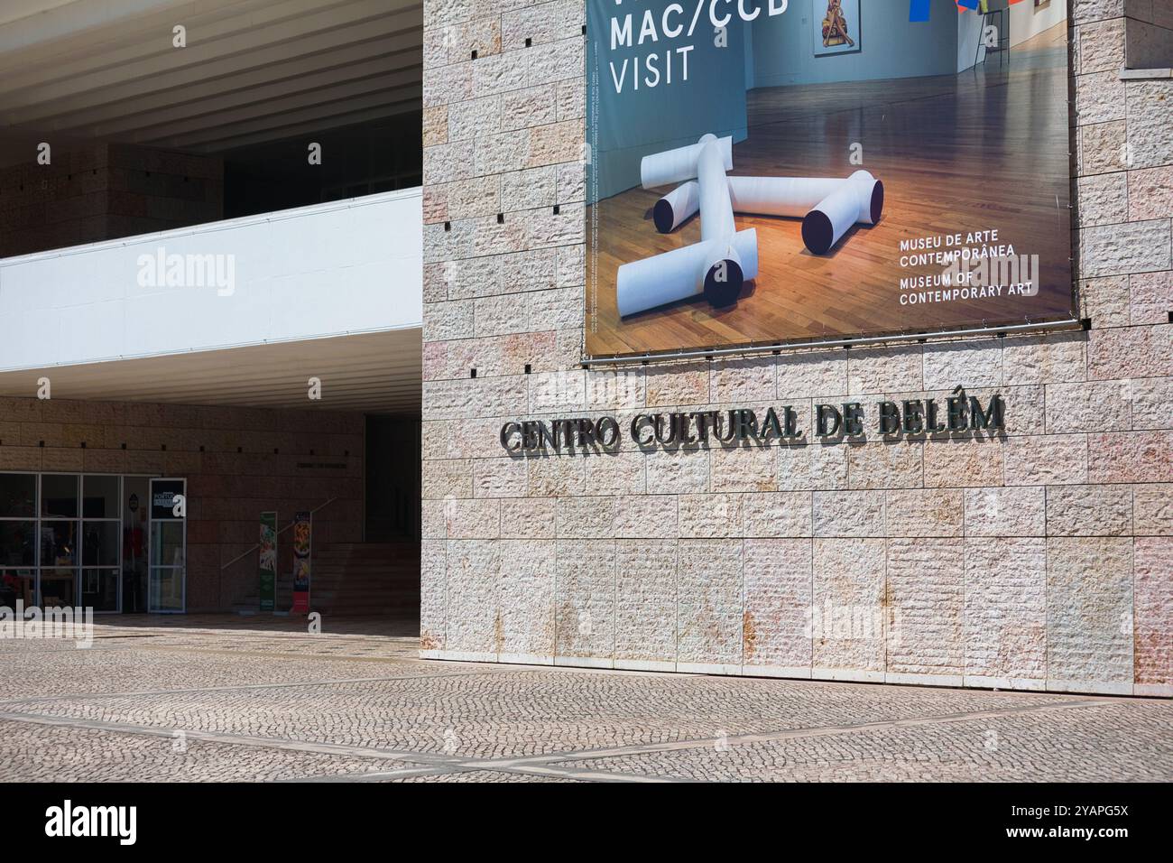Centro Cultural de Belem, Museu de Arte Contemporaneo, Museum für zeitgenössische Kunst, Belem, Lissabon, Lisboa, Portugal Stockfoto