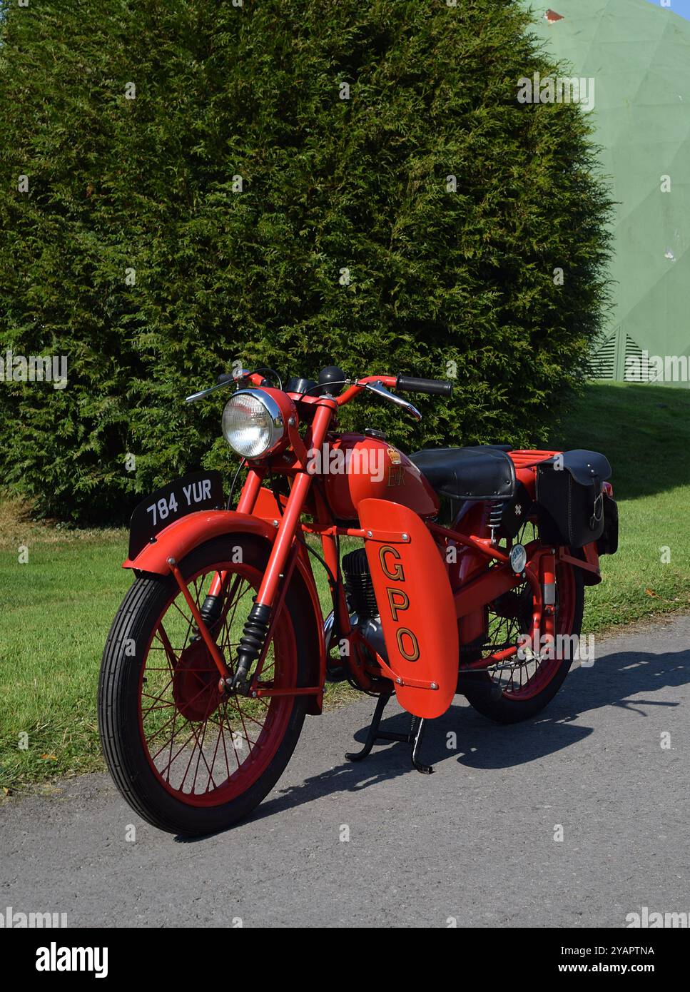 1953 BSA Bantam D1 General Post Office Motorrad Stockfoto