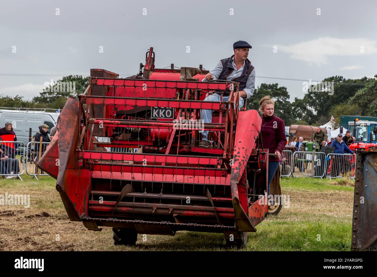 Dampflokomotive Rally und Country Fair Weeting Stockfoto