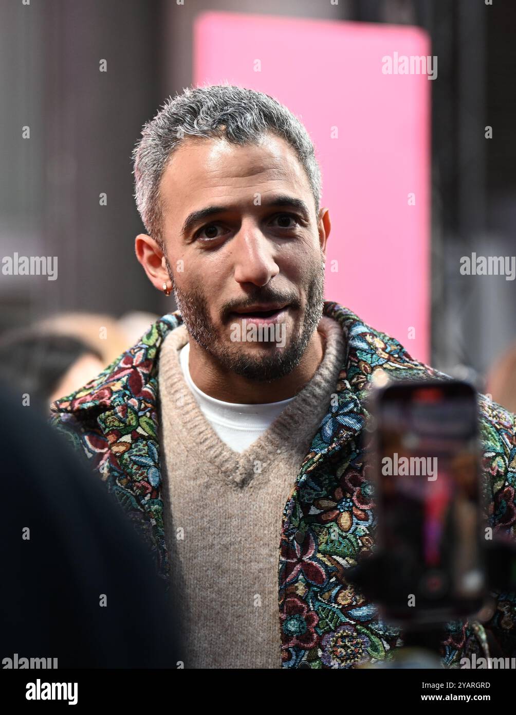 LONDON, GROSSBRITANNIEN. Oktober 2024. James Shani nimmt an der Headline Gala „The Apprentice“ Teil – 68. BFI London Film Festival in London, Großbritannien. (Foto von 李世惠/siehe Li/Picture Capital) Credit: Siehe Li/Picture Capital/Alamy Live News Stockfoto